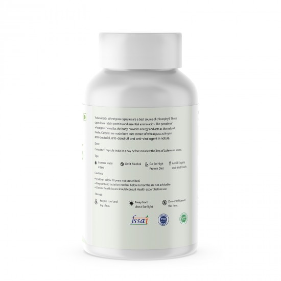 Wheatgrass capsule