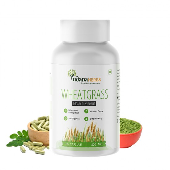Wheatgrass capsule